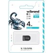 USB Flash Wibrand USB 2.0 Scorpio 4Gb Black