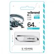 USB Flash Wibrand USB 2.0 Aligator 64Gb White