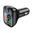 АЗП з FM-модулятором BOROFONE BC41 Eminency QC3.0 Car BT FM transmitter 18W Black 8525500090
