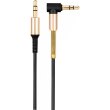 Аудiокабель HOCO UPA02 AUX Spring Audio cable Black