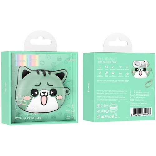 Навушники HOCO EW48 True wireless stereo headset Mint Cat