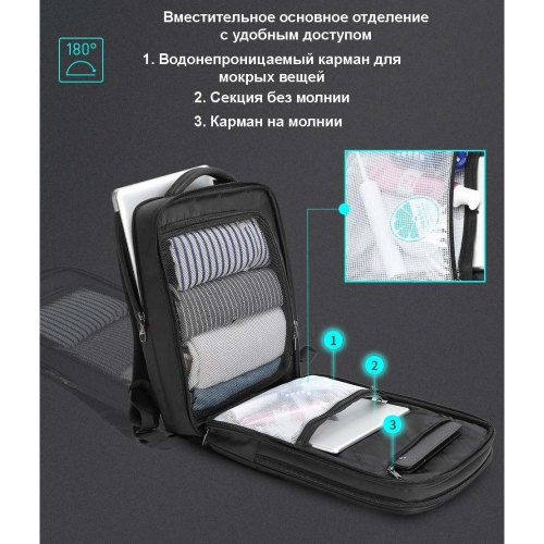 Рюкзак Tigernu T-B3982 15.6 Blue