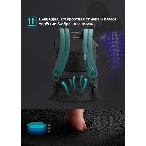 Рюкзак Tigernu T-B3982 15.6 Blue