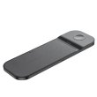 Бездротовий зарядний пристрій HOCO CQ6 Power 3-in-1 wireless fast charger(SAM Watch) Black