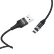 Кабель HOCO U76 Fresh USB for Lightning Black