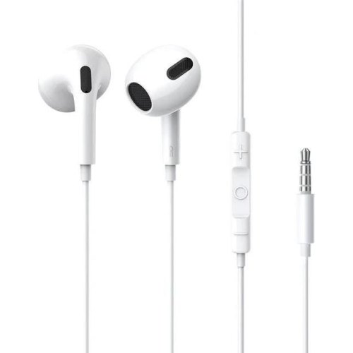 Навушники Baseus Encok 3.5mm lateral in-ear Wired Earphone H17 White