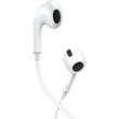 Навушники Baseus Encok 3.5mm lateral in-ear Wired Earphone H17 White