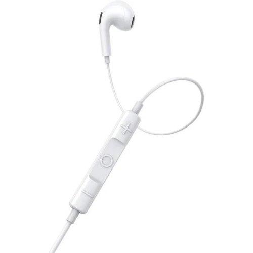 Навушники Baseus Encok 3.5mm lateral in-ear Wired Earphone H17 White