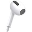 Навушники Baseus Encok 3.5mm lateral in-ear Wired Earphone H17 White