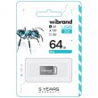 USB Flash Wibrand USB 3.2 Gen1 Ant 64GB Silver