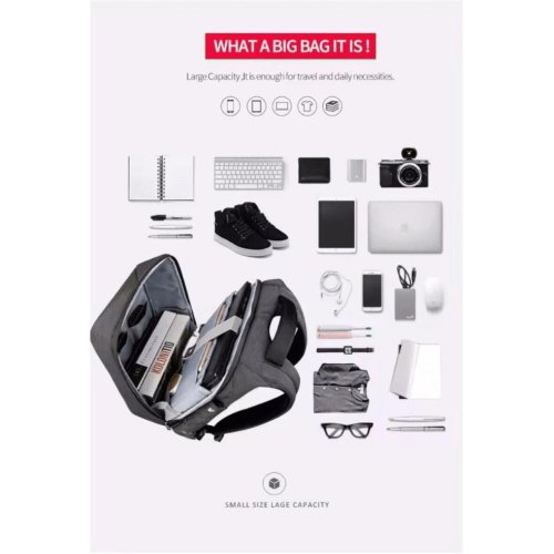 Рюкзак Tigernu T-B3361 15.6 Grey