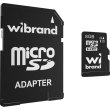microSDHC Wibrand 8Gb class 10 (adapter SD)