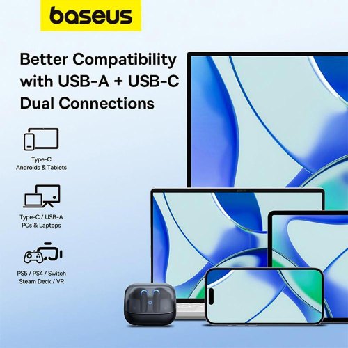 Навушники Baseus AeQur G10 True Wireless Earphones Cluster Black