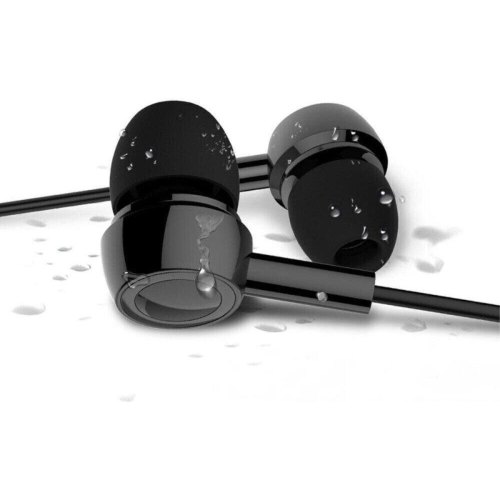 Навушники Usams EP-12 Plastic Earplug Plating Small Earphone black