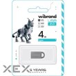 USB Flash Wibrand USB 2.0 Lynx 4Gb Silver