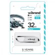 USB Flash Wibrand USB 2.0 Aligator 32Gb White