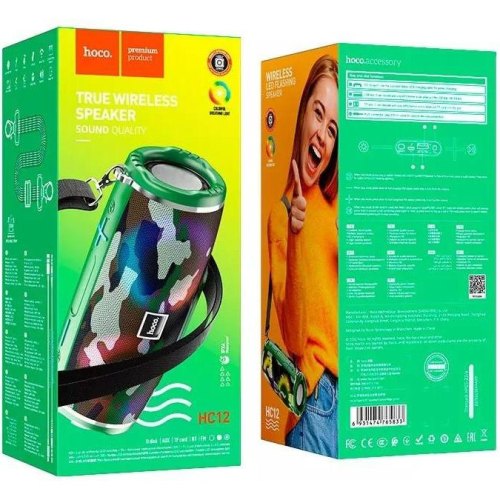 Портативна колонка HOCO HC12 Sports BT speaker Dark Green
