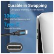 Кабель Vention USB 2.0 Type-C To Type-C 1M Black