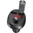 АЗП з FM-модулятором HOCO E41 In-car audio wireless FM transmitter Black