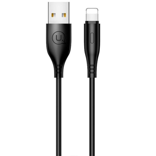 Кабель Usams US-SJ266 U18 USB for Lightning 1m Black