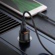АЗП BOROFONE BZ19B Wisdom 36W dual port QC3.0 car charger set(Micro) Black