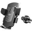 Автотримач HOCO CA86 Davy one-button air outlet car holder Black