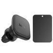 Автотримач HOCO CA112 Excelle air outlet ring magnetic car holder Black