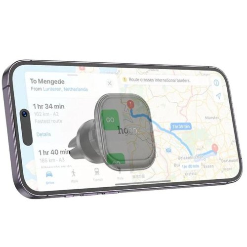 Автотримач HOCO CA112 Excelle air outlet ring magnetic car holder Black
