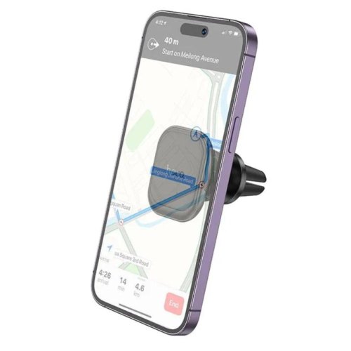 Автотримач HOCO CA112 Excelle air outlet ring magnetic car holder Black