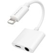 Адаптер BOROFONE BV12 Lightning to 3.5 Digital audio converter White