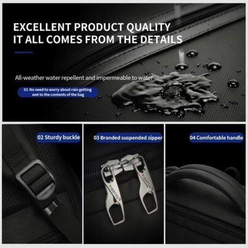 Рюкзак Tigernu T-B9600 15.6 Black