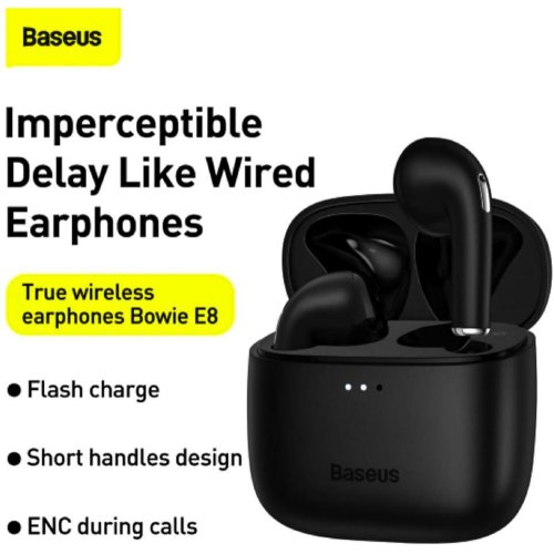 Навушники Baseus True Wireless Earphones Bowie E8 Black