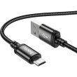 Кабель HOCO X89 Wind charging data cable Micro Black