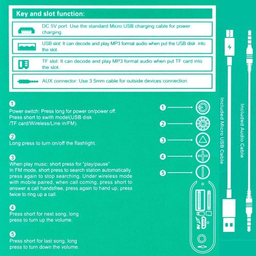 Портативна колонка HOCO HC11 Bora sports BT speaker Grey