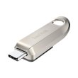 USB Flash SanDisk USB 3.2 Gen1 Ultra Luxe Type-C 256Gb (400Mb/s)