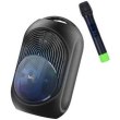 Портативна колонка HOCO BS61 Wild fun outdoor camping light BT speaker Magic Black Nnight