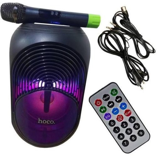 Портативна колонка HOCO BS61 Wild fun outdoor camping light BT speaker Magic Black Nnight