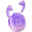 Навушники ACEFAST T9 Crystal (Air) color bluetooth earbuds Grape Purple