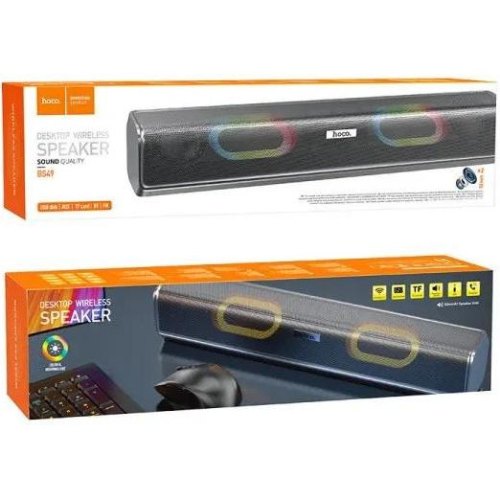 Портативна колонка HOCO BS49 Dazzling sound desktop wireless speaker Black