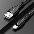 Кабель Usams US-SJ371 U38 USB for Lightning 1m Black