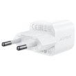 Мережевий зарядний пристрій ACEFAST A77 mini PD30W GaN single USB-C charger set (C3-03) White