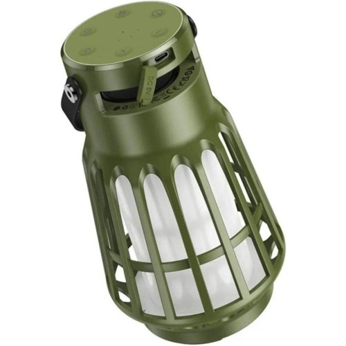 Портативна колонка HOCO BS61 Wild fun outdoor camping light BT speaker Olive Green
