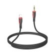 Аудiо-кабель BOROFONE BL14 Digital audio conversion cable for iP Black