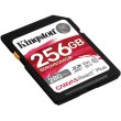 SDXC (UHS-II U3) Kingston Canvas React Plus 256Gb class 10 V60 (R280MB/s, W150MB/s)