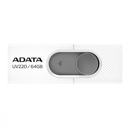 USB Flash A-DATA USB 2.0 AUV 220 64Gb White/Grey