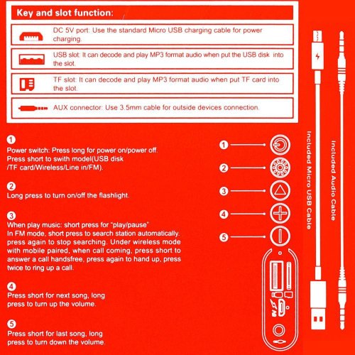 Портативна колонка HOCO HC11 Bora sports BT speaker Black
