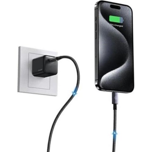 Кабель Usams US-SJ679 Type-C To Lightning 30W 0.25m