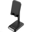 Тримач для телефону Height Adjustable Desktop Cell Phone Stand Black Aluminum Alloy Type (KCQB0)