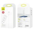 Мережевий зарядний пристрій Usams T21 Charger kit T18 single USB EU charger +Uturn Lightning cable White
