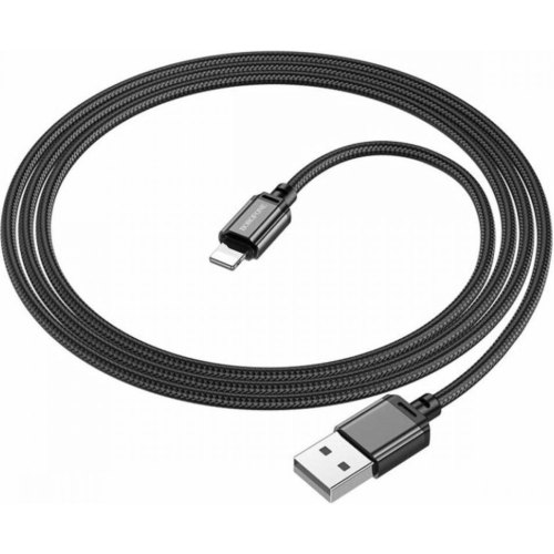 Кабель BOROFONE BX87 USB for Lightning 2.4A 1m Black